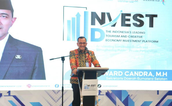 Tonggak Dunia Investasi, Sekda Edward Candra Resmi Buka Kegiatan Invest ID dan Leaders Talkshow