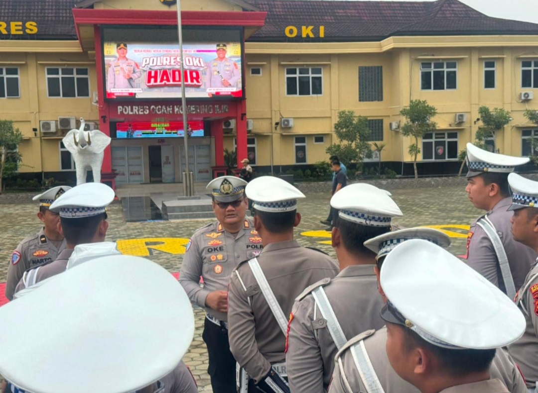 Polantas Karib, Satlantas Polres OKI Kedepankan Pelayanan Humanis dan Berintegritas