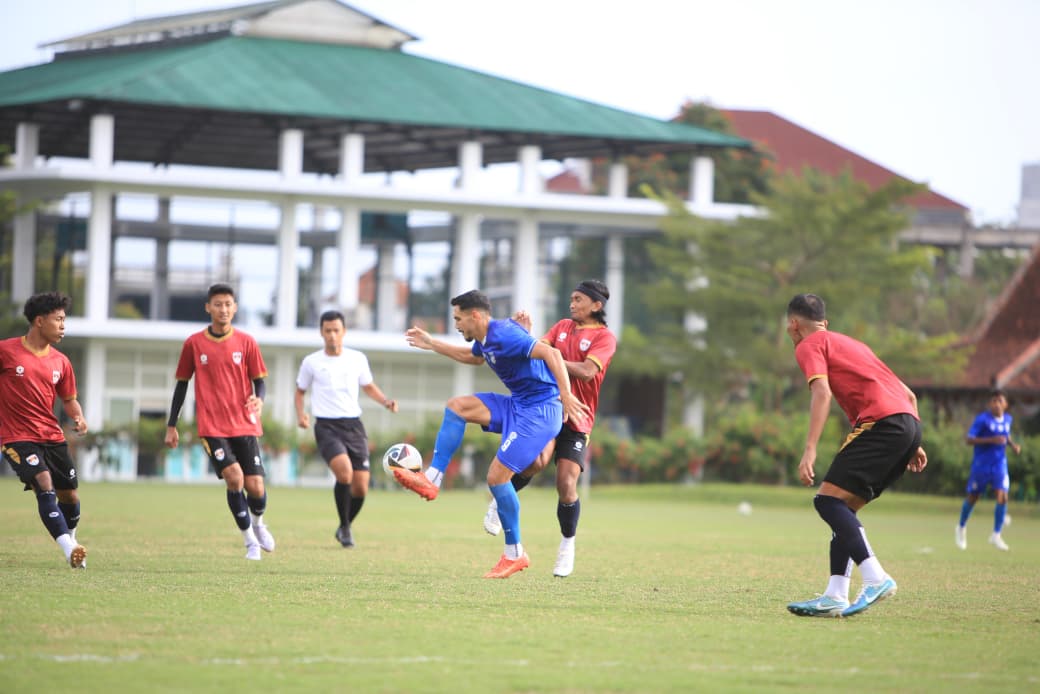 Sumsel United FC Siapkan Kerangka Tim Terbaik Laga Ujicoba Terakhir, Imbang Kontra Kendal Tornado 