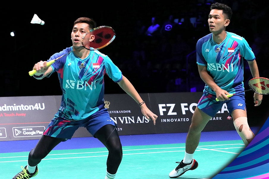 Ganyang Wakil Malaysia, FajRi Tantang The Minions di Final Denmark Open 2022
