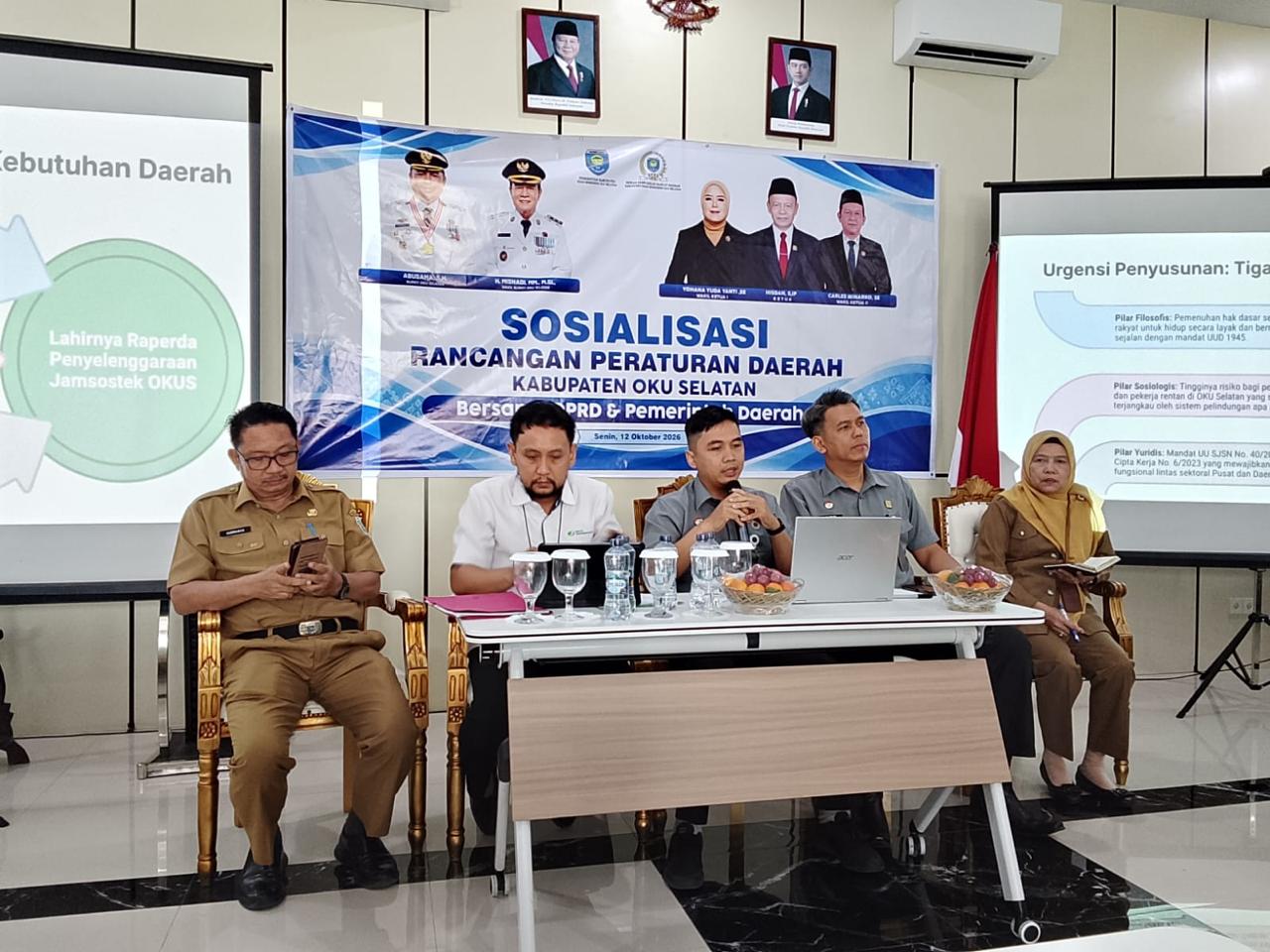 Kemenkum Sumsel Dorong Penguatan Perlindungan Pekerja melalui Sosialisasi Ranperda Jaminan Sosial Ketenagakerj