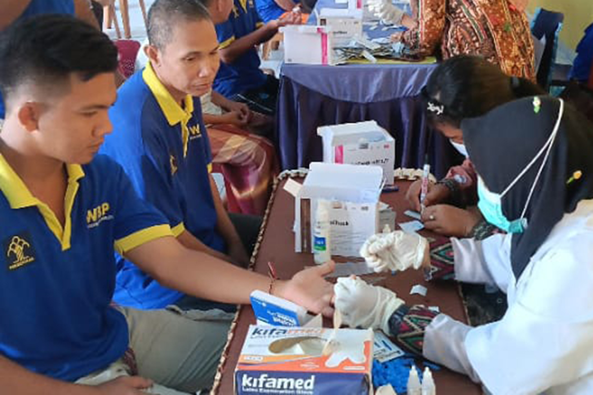 Langkah Proaktif Lapas Narkotika Muara Beliti, Skrining Massal TBC dan HIV-AIDS untuk 1000 WBP