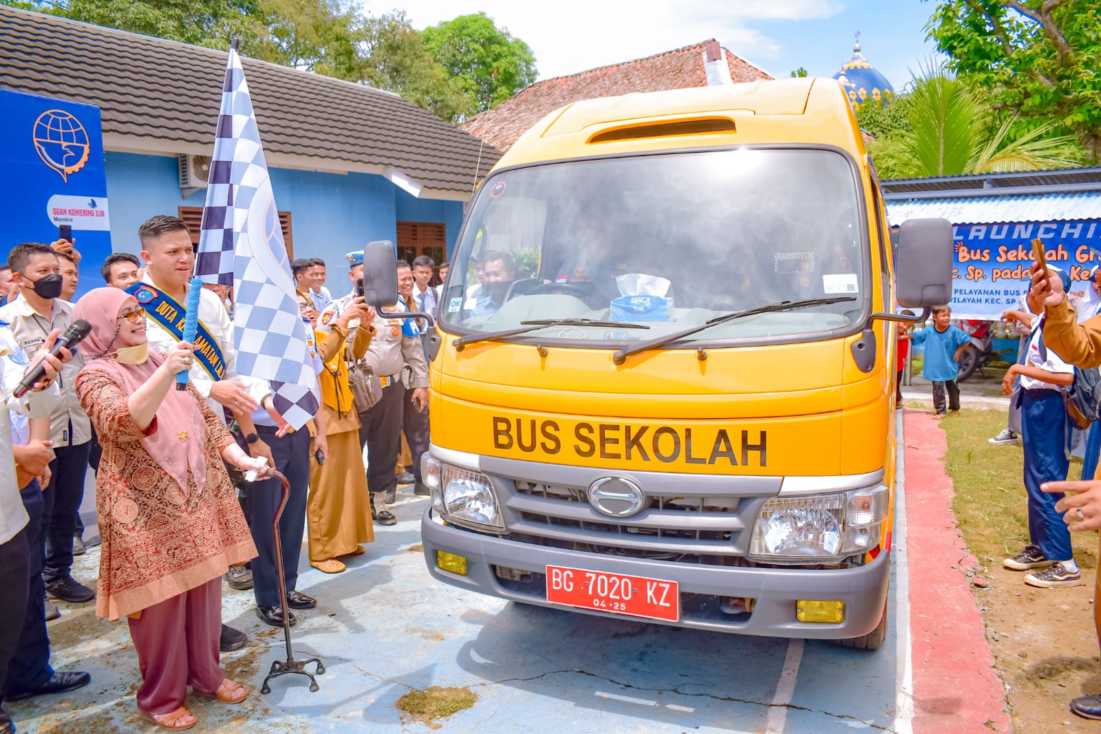 Pemkab OKI Sediakan Bus Sekolah, Gratis Untuk Pelajar