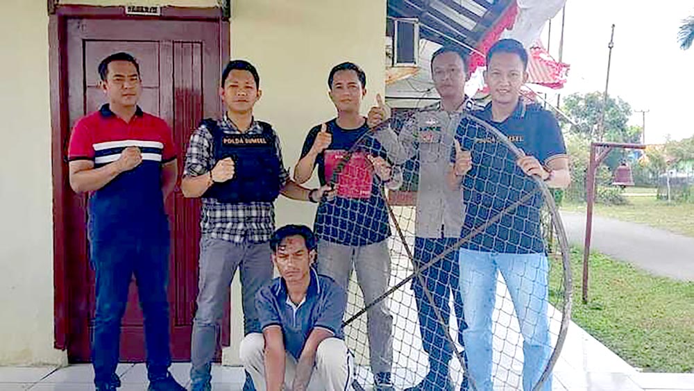 5 Bulan Buron, Pencuri Motor di Rumah Mantan Wabup OKI Ditangkap di Warung