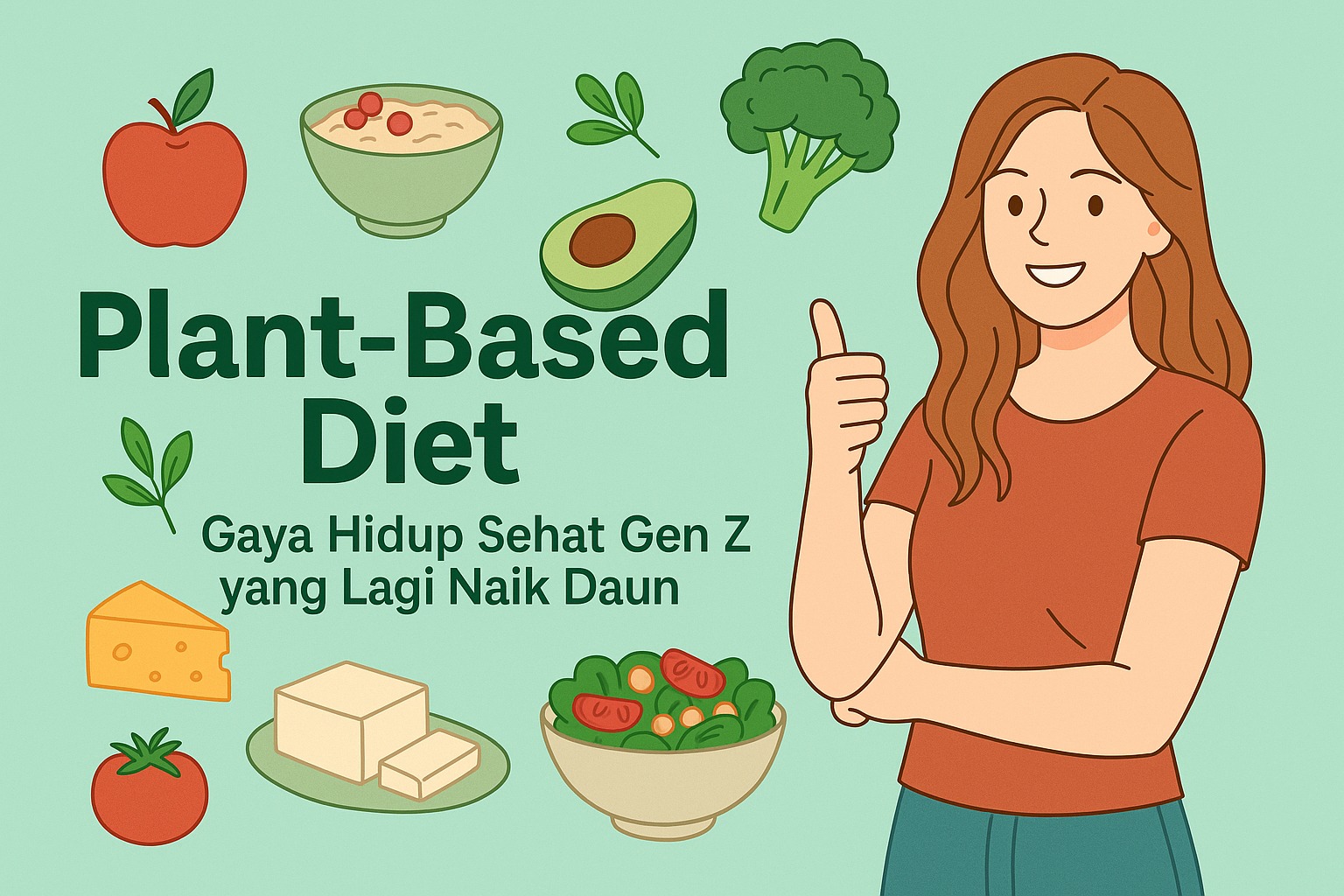 Plant-Based Diet: Gaya Hidup Sehat Gen Z yang Lagi Naik Daun, Berikut Contoh Menu Harian