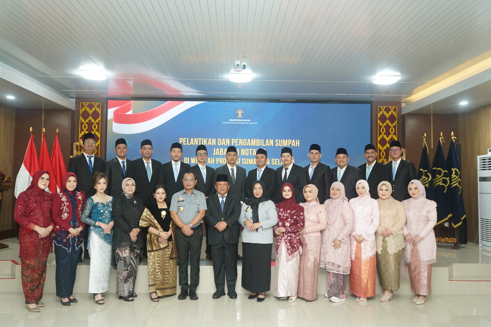 Kakanwil Kemenkum Sumsel Maju Amintas Siburian Lantik Notaris Baru, Tekankan Integritas dan Profesionalisme