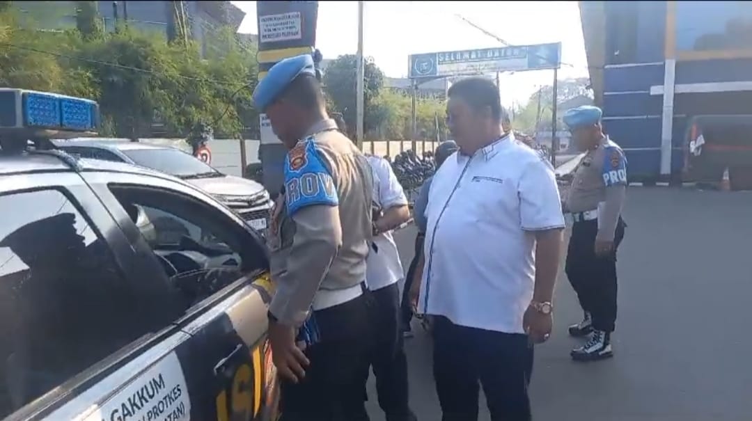 Propam Polrestabes Palembang Gelar Razia, 5 Kendaraan Milik Anggota Disita, Ada yang Pakai Plat Palsu, Duh!