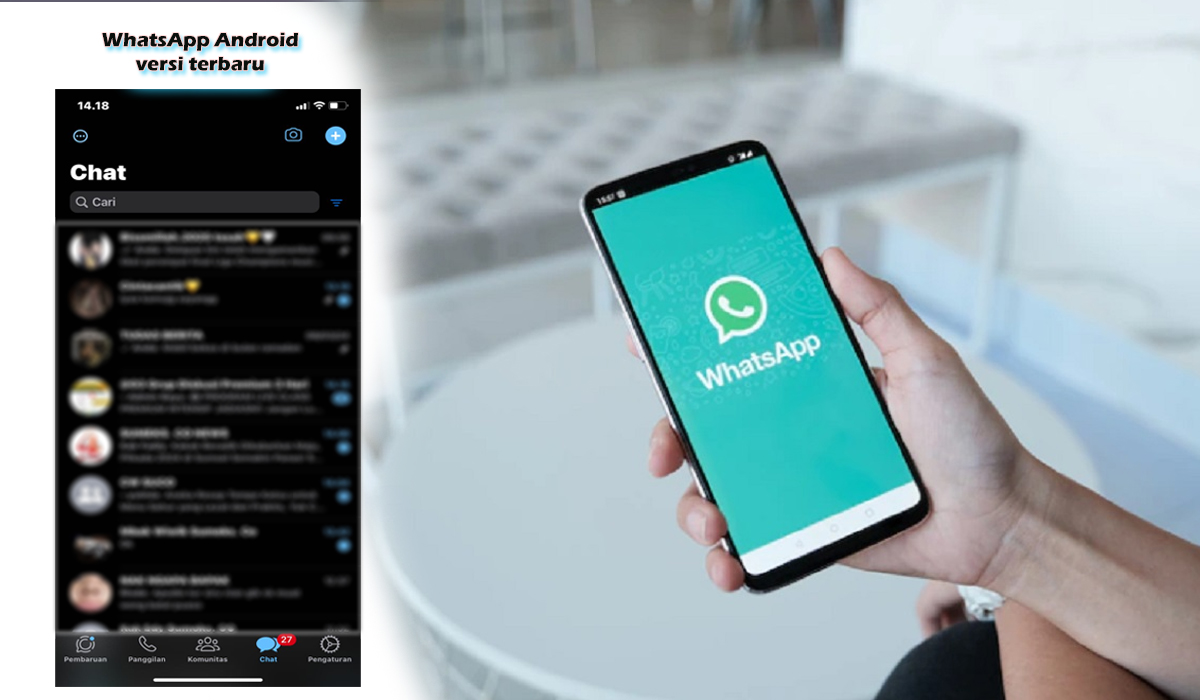 WhatsApp Android Tampilan Terbaru, Kabarnya Mirip Iphone?