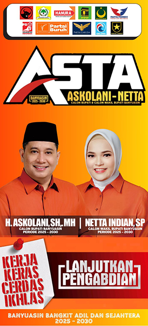 Askolani-Netta Lanjutkan Pengabdian