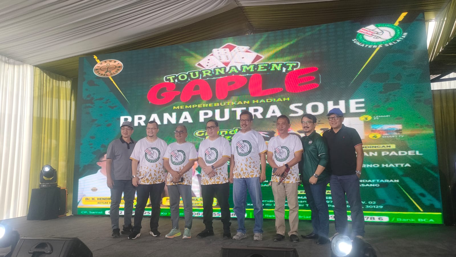 200 Pasang Peserta Turnamen Domino PW PORDI Sumsel Perebutkan Hadiah Prana Putra Sohe