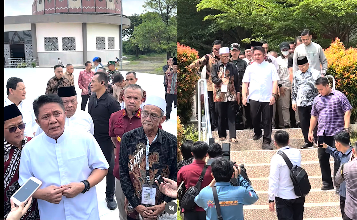 Hari Ini 370 Jemaah Calon Haji Kloter 1 Embarkasi Palembang Dilepas Gubernur Sumsel H Herman Deru