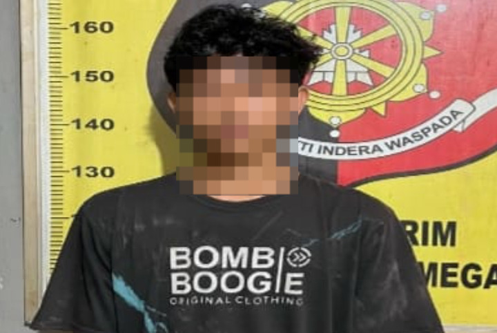 Alamak, Remaja di Bawah Umur Ini Nekat Curi Motor di Gudang Pos Lantas Cinta Kasih Muara Enim