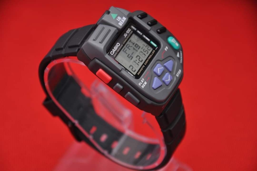 Jam Tangan Vintage Casio JG-100: Bermain Video Game dan Walkie Talkie di Pergelangan Tangan 