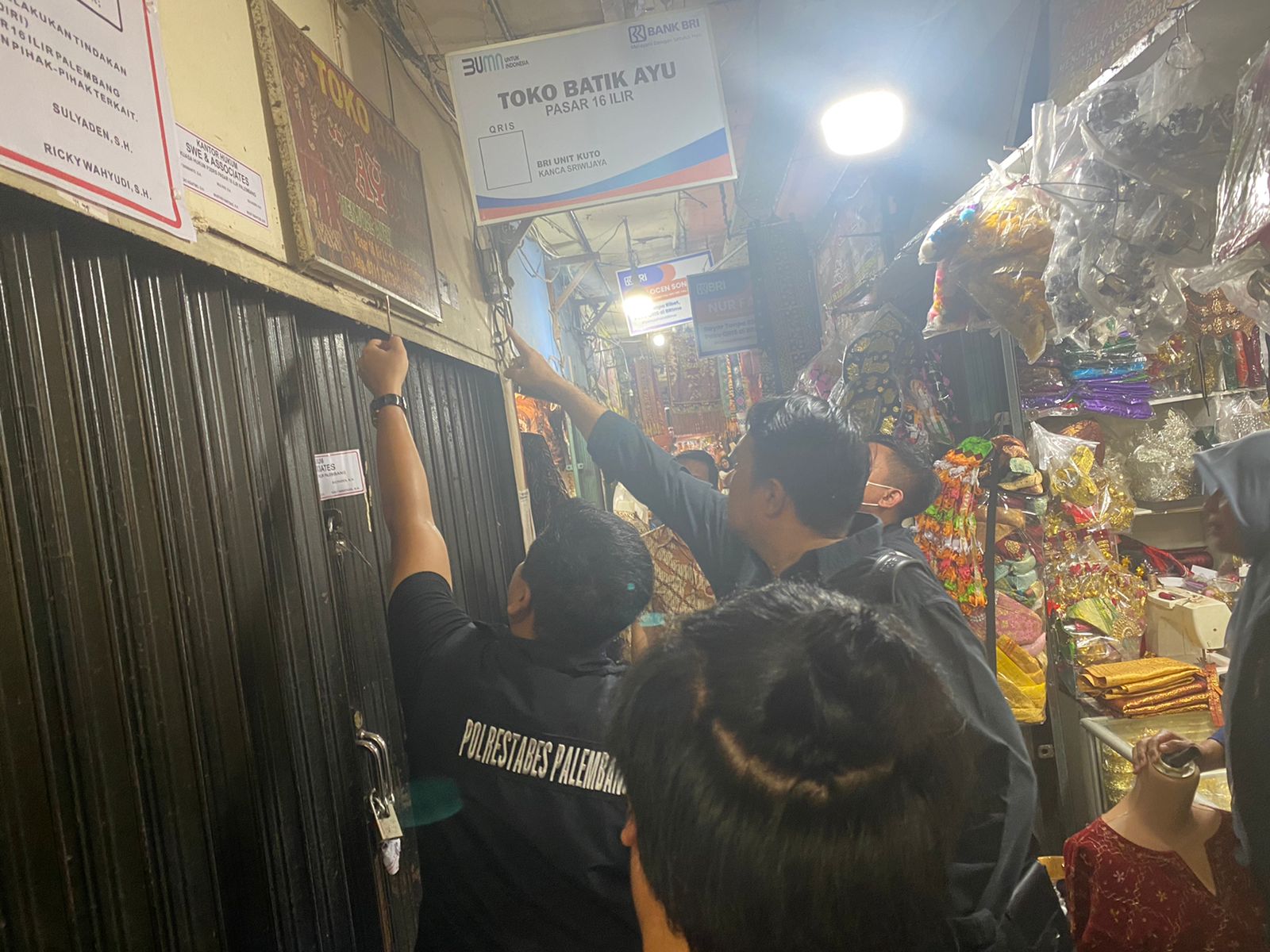 Babak Baru! Kasus Penggembokan Kios Pasar 16 Ilir Palembang 