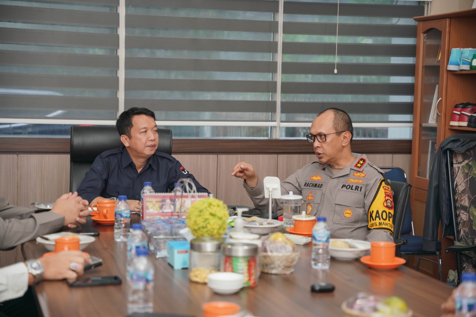 Pimpin Rakor di KPU Sumsel, Kapolda Pastikan Kesiapan Keamanan dan Penyelenggaraan Pemilu 2024