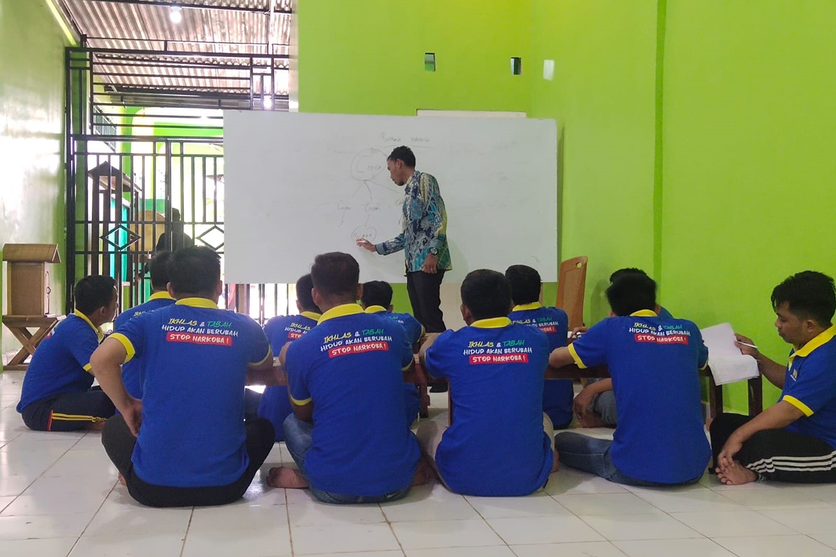 Lapas Narkotika Kelas IIA Muara Beliti Dukung WBP Lewat Program Sekolah Kejar Paket