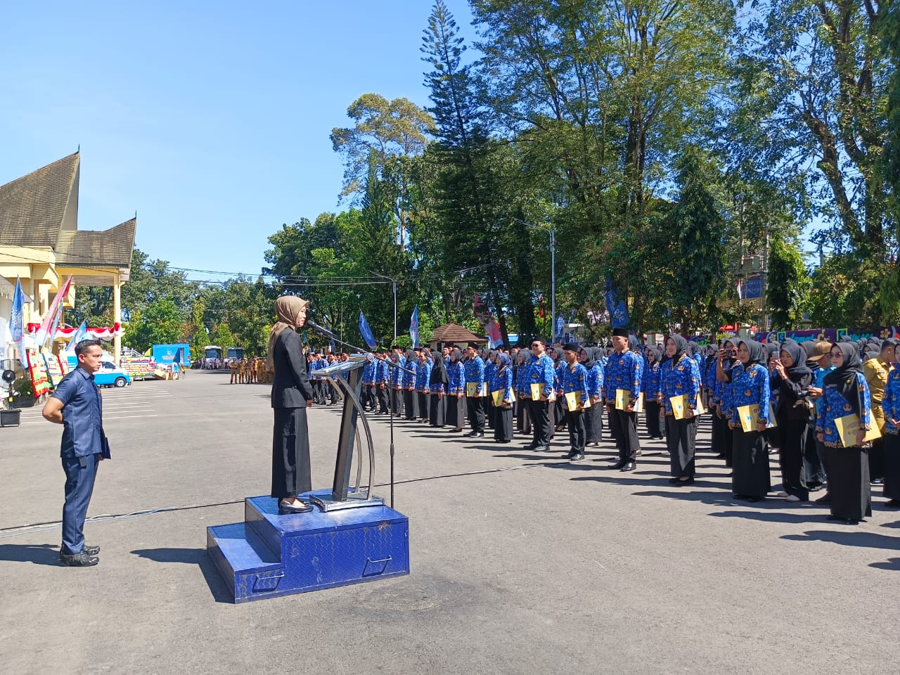 Wabup Lahat Widya Ningsih Tegaskan Lagi ASN Adalah Pelayan Masyarakat, Jaga Marwah Pemerintah Daerah