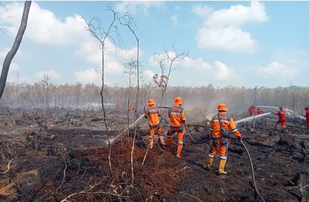 Hari Ini Terpantau 4 Titik Hotspot di OKI, Ada Beberapa Kecamatan Turun Hujan