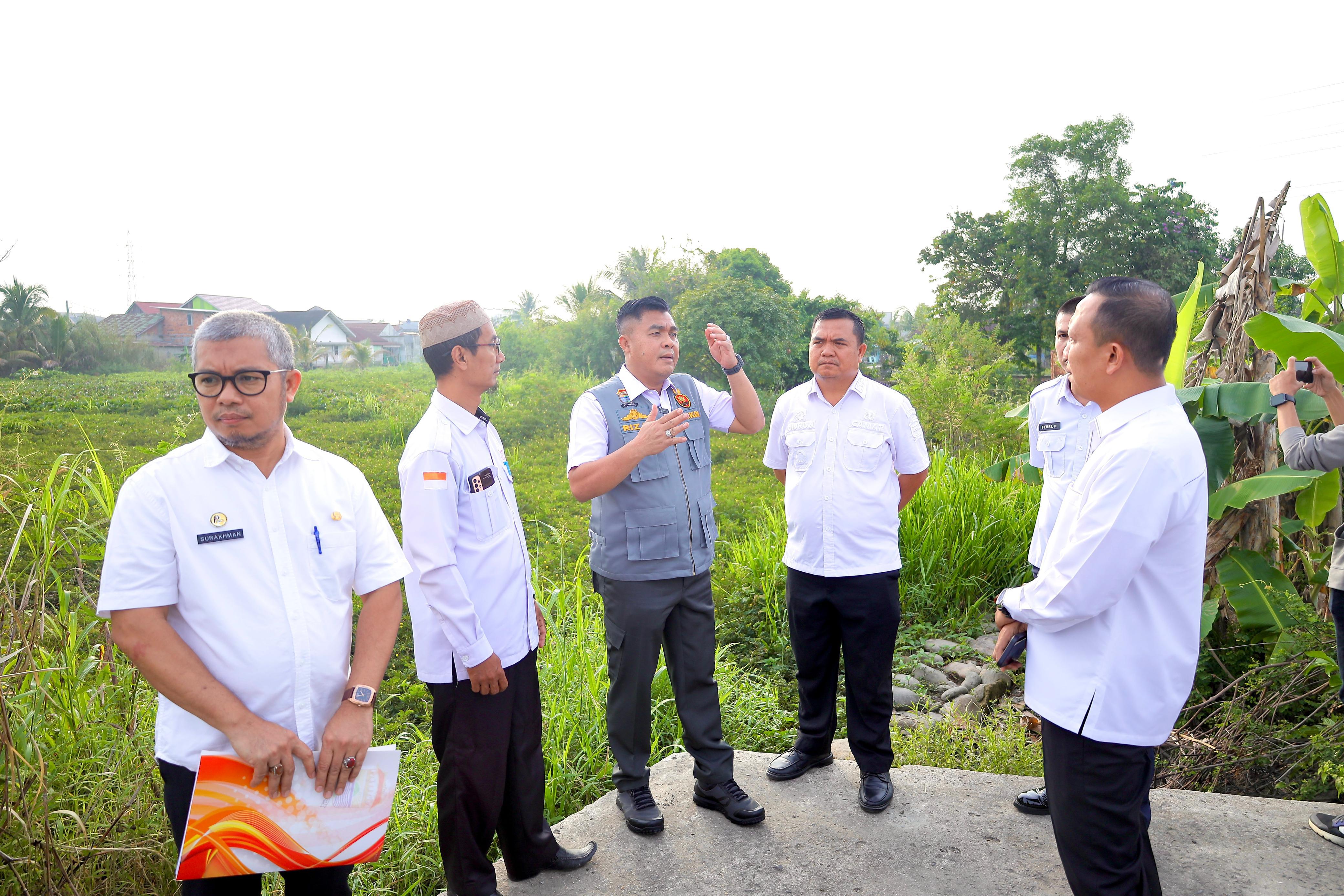 Sekda Palembang Aprizal Tinjau SDN 75, Rencanakan Bangun Gedung Baru