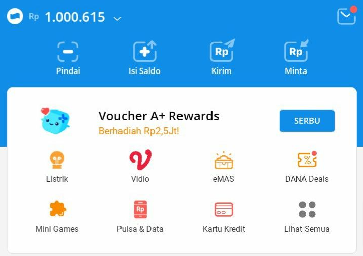 Cukup Daftar di Aplikasi Ini, Cairkan Saldo DANA Gratis Rp1.000.000 