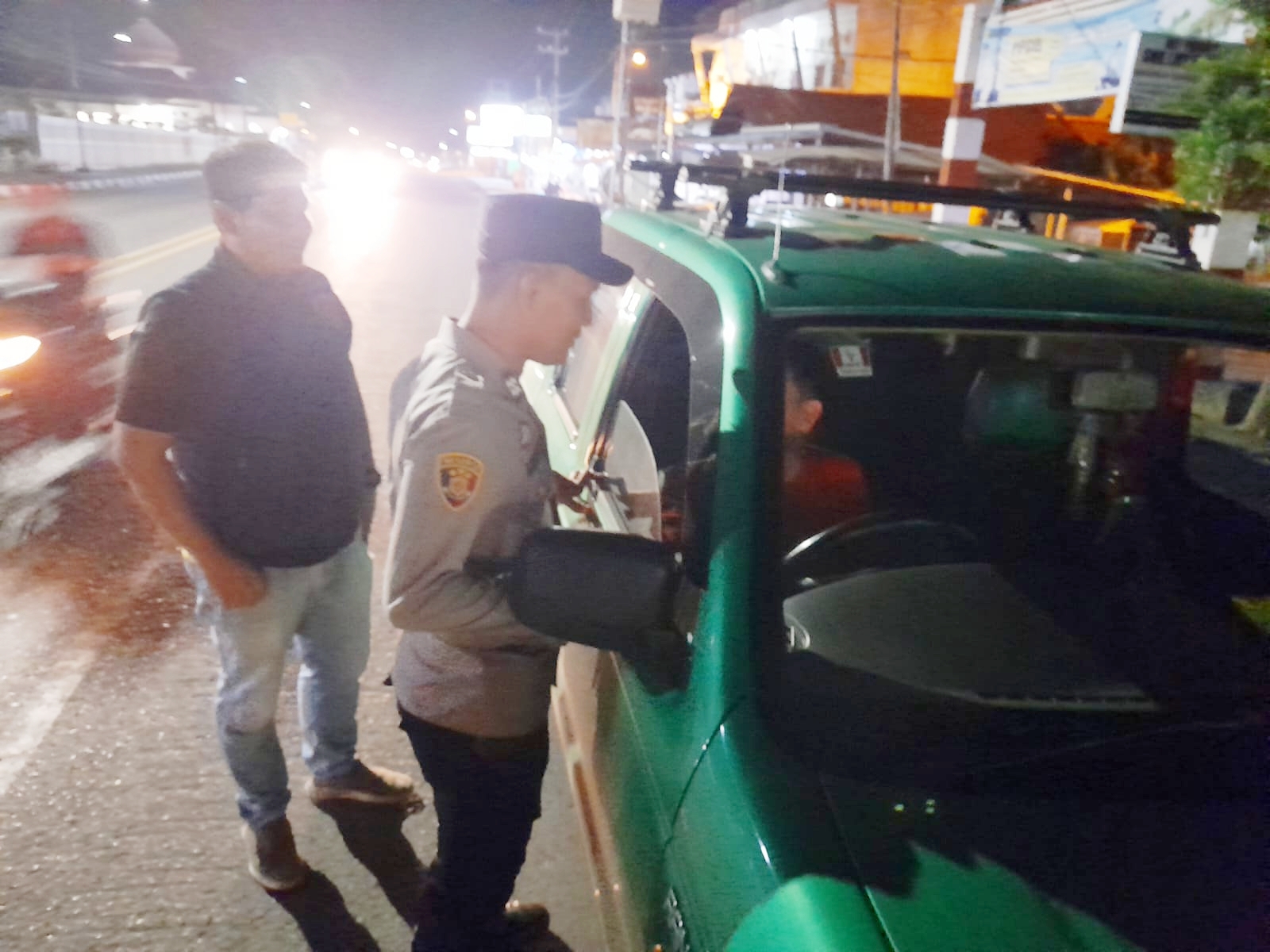 Polsek Indralaya Ogan Ilir Gelar KRYD di Malam Libur, Pastikan Situasi Aman dan Kondusif di Wilayah Hukum