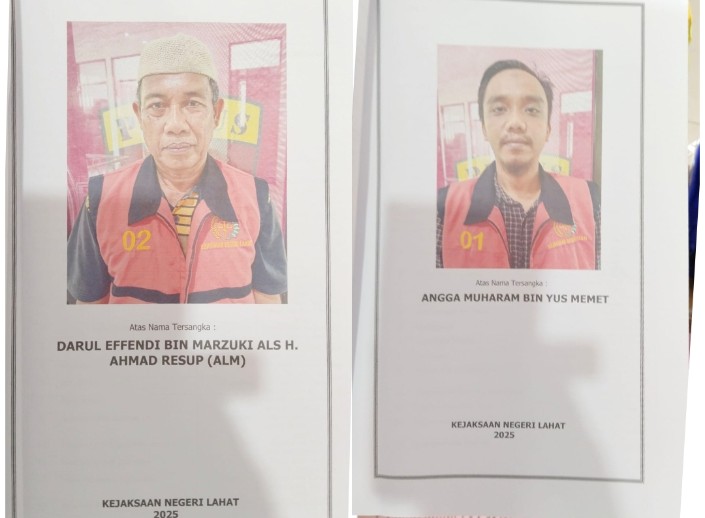 Berkas Dua Tersangka Korupsi Peta Desa Kabupaten Lahat Miliaran Rupiah Dilimpahkan ke PN Palembang