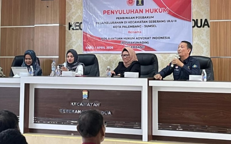 Posbankum Digenjot, Kemenkum Sumsel Turun ke Kecamatan, Warga Palembang Makin Mudah Dapat Bantuan Hukum 