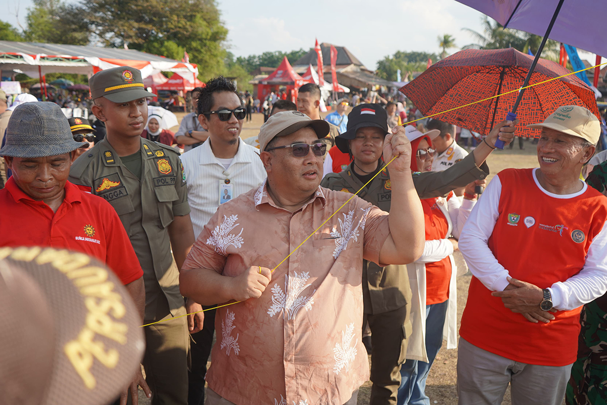 Festival Layang-Layang Pinang Banjar Hiasi Langit dalam Peringatan Hari Pariwisata Dunia ke-44