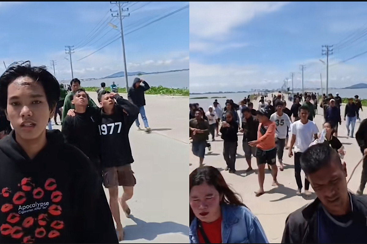 Viral, Video Rombongan Warga Indonesia Berhasil Keluar Dari Tempat Penyekapan dan Penyiksaan di Kamboja  