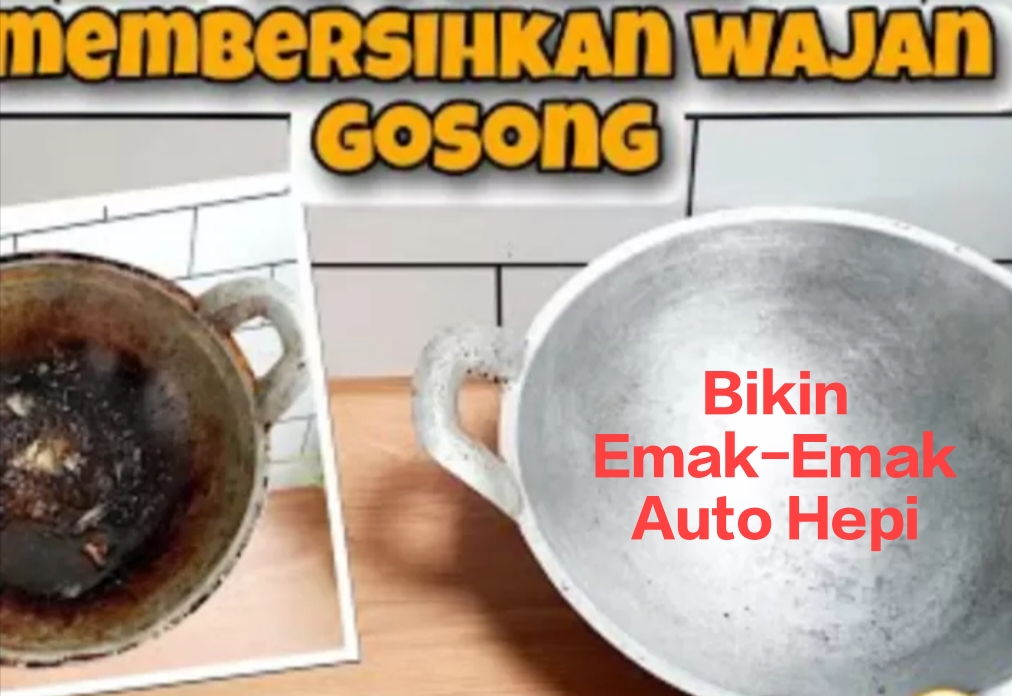 Bagaimana Menghilangkan Noda Gosong Pada Wajan Kesayangan Anda? Cek Caranya disini, Emak-Emak Auto Hepi