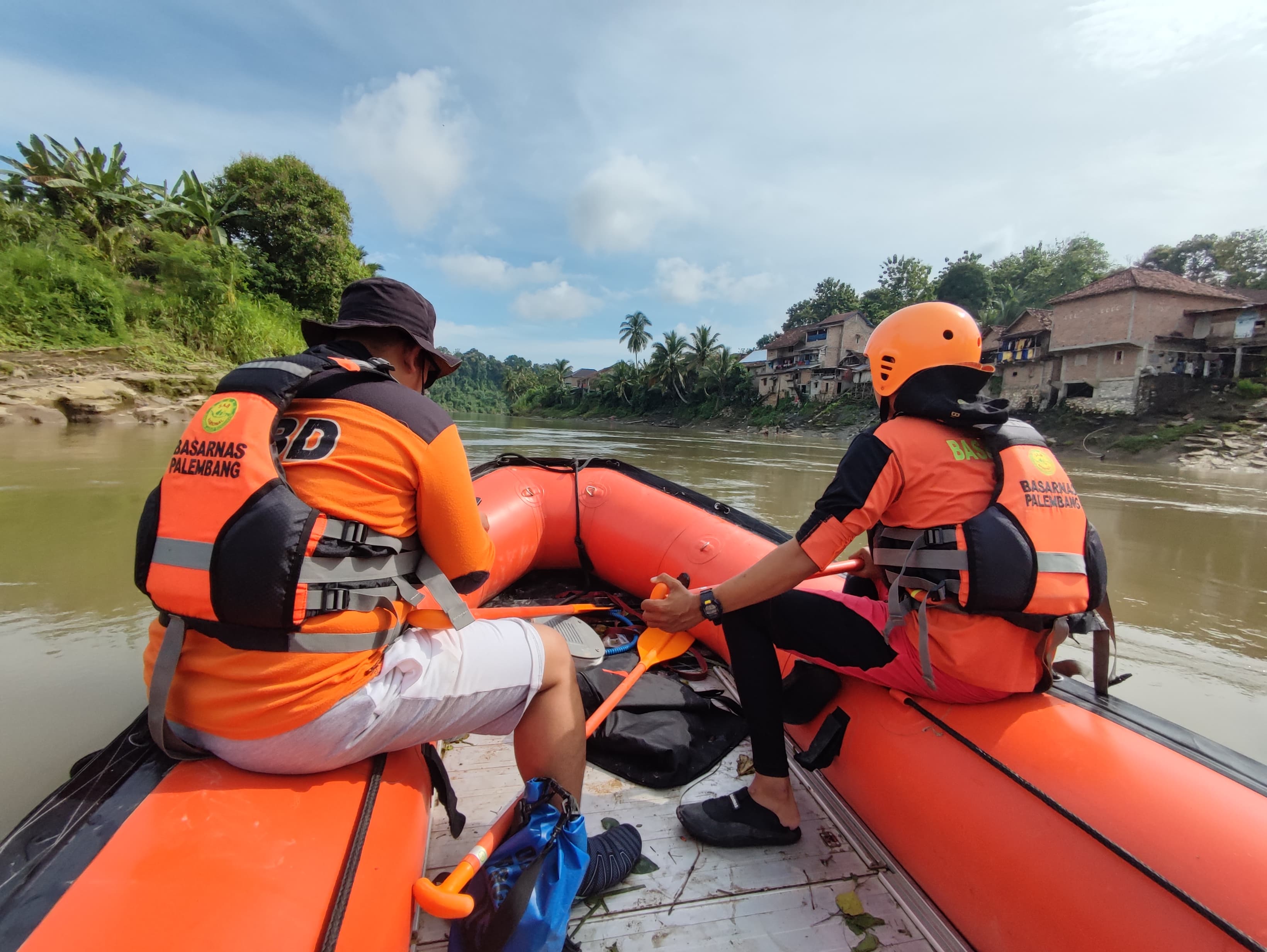 2 Bocah Perempuan di OKU Selatan Tenggelam Terseret Arus Sungai Saat Mandi, Satu Korban Masih Hilang