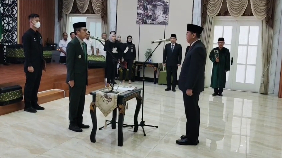 Breaking News! Ratu Dewa Melantik Sulaiman Amin sebagai PJ Sekda Palembang