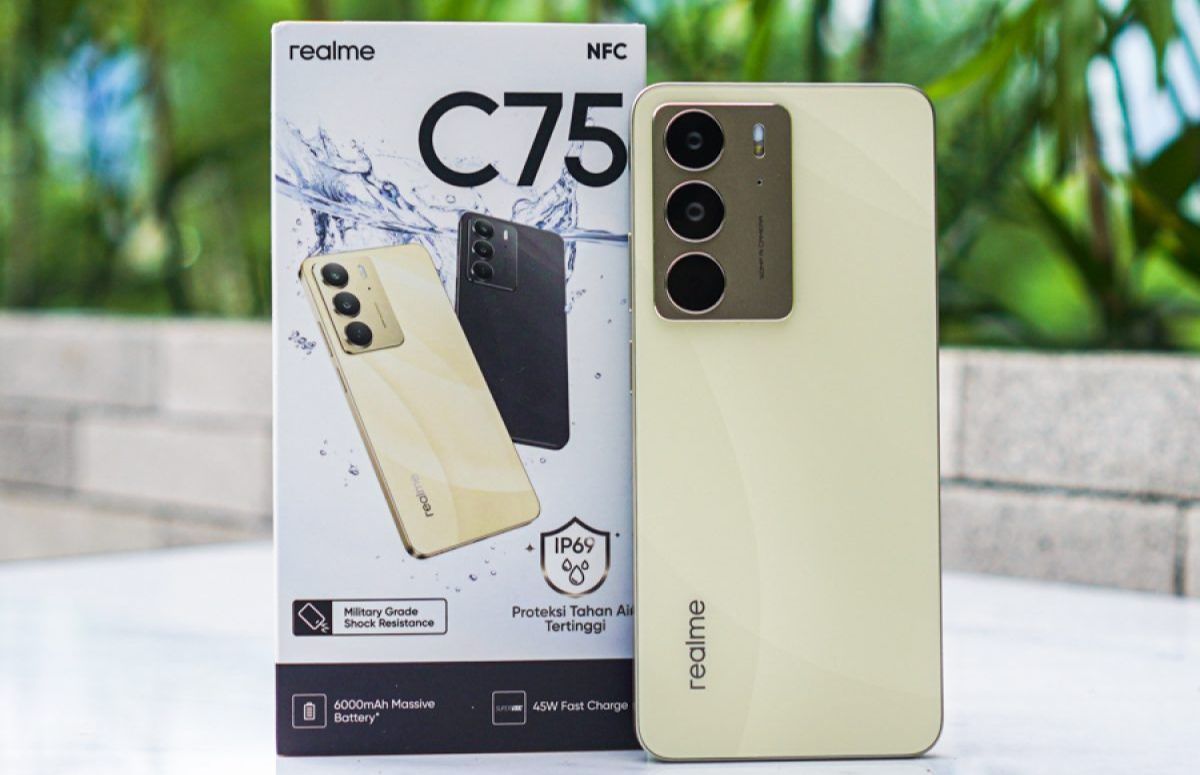 realme C75, HP Rp2 Jutaan dengan Baterai 6.000 mAh dan Kamera 50 MP