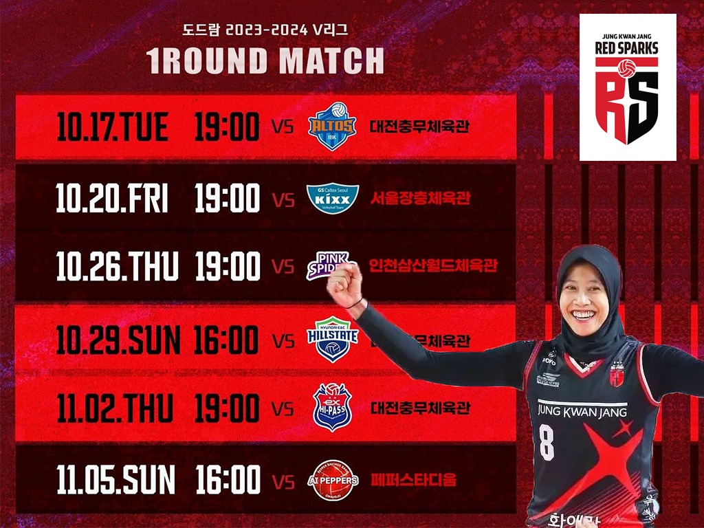 Jadwal Lengkap K-League Pekan Ini, Penutup Round 1 Tim Megawati Tanding Dua Kali 