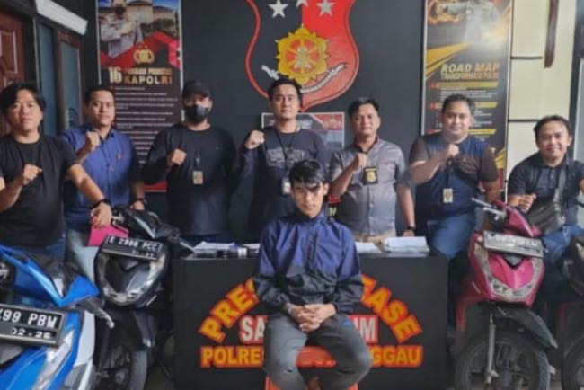 Bisnis Sepeda Motor Bodong, Ibu dan Anak Ditangkap Tim Macan, Terakhir Terima 4 Unit Tanpa Surat dari Bogor  