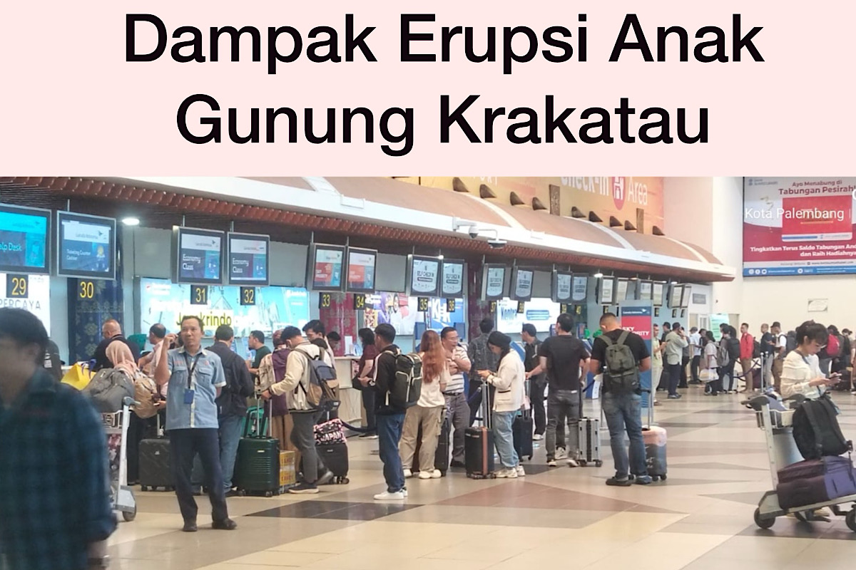 Beberapa Penerbangan Menuju & Dari Bandara Internasional Sultan Mahmud Badaruddin II Mengalami Pembatalan