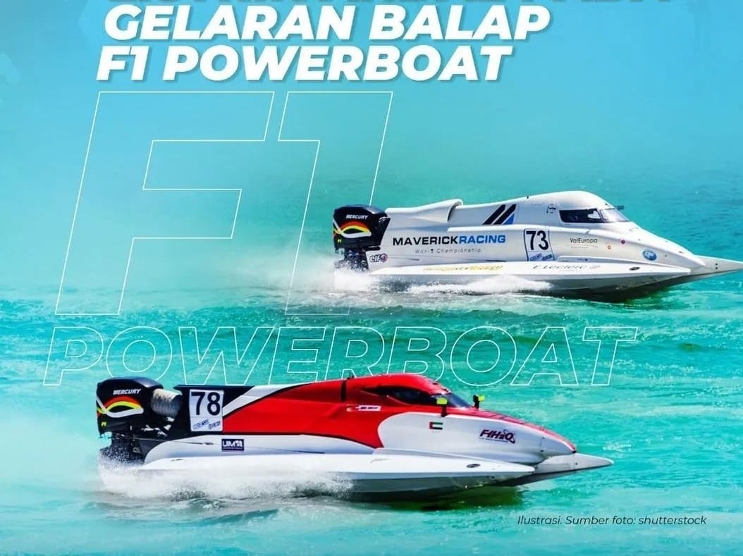 Begini Persiapan Jelang F1 Power Boat Danau Toba