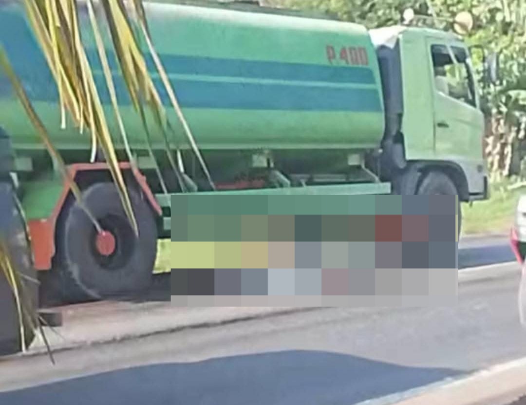 Jalintim Palembang-Betung Bergelombang, Pengendara Motor Tewas Ditabrak Truk dari Belakang
