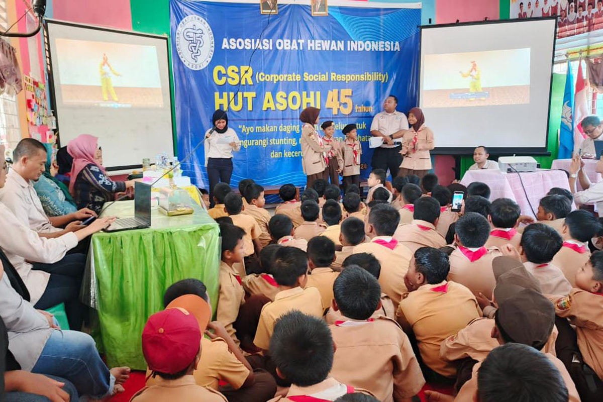 Cegah Stunting, ASOHI Sumsel Ajak Anak Konsumsi Ayam dan Telur di Sekolah