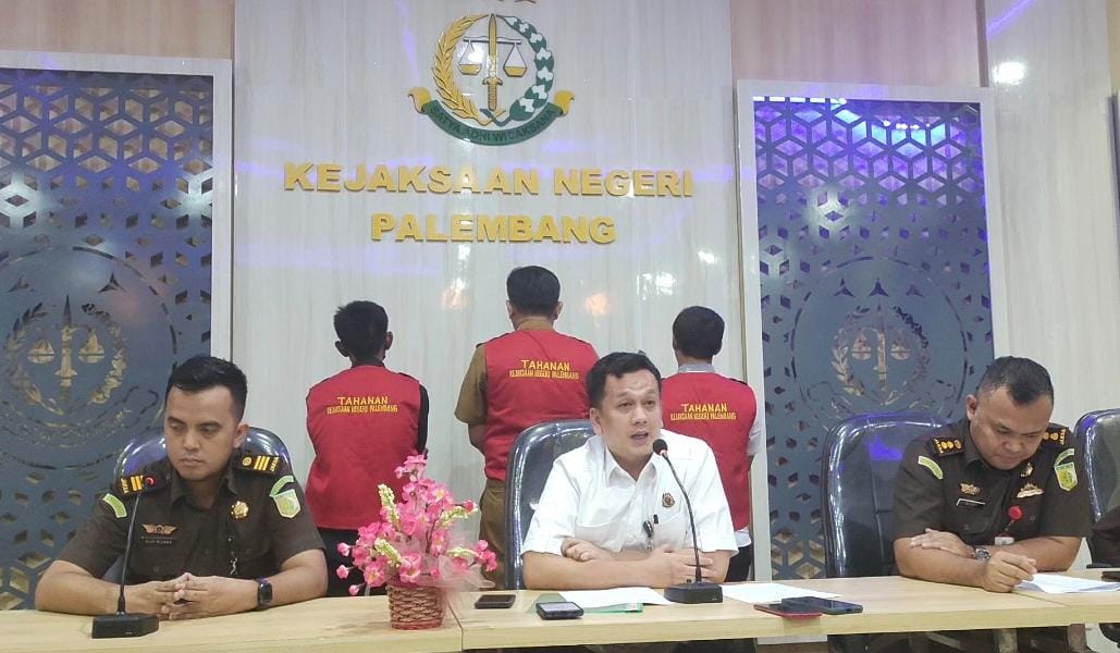 Pidsus Kejari Palembang Resmi Tetapkan 3 Tersangka Korupsi PTSL Jilid II