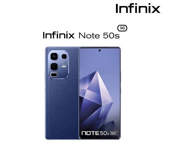 Infinix Note 50S 5G Dilengkapi Layar Panel AMOLED dengan Kecerahan 1300 Nits