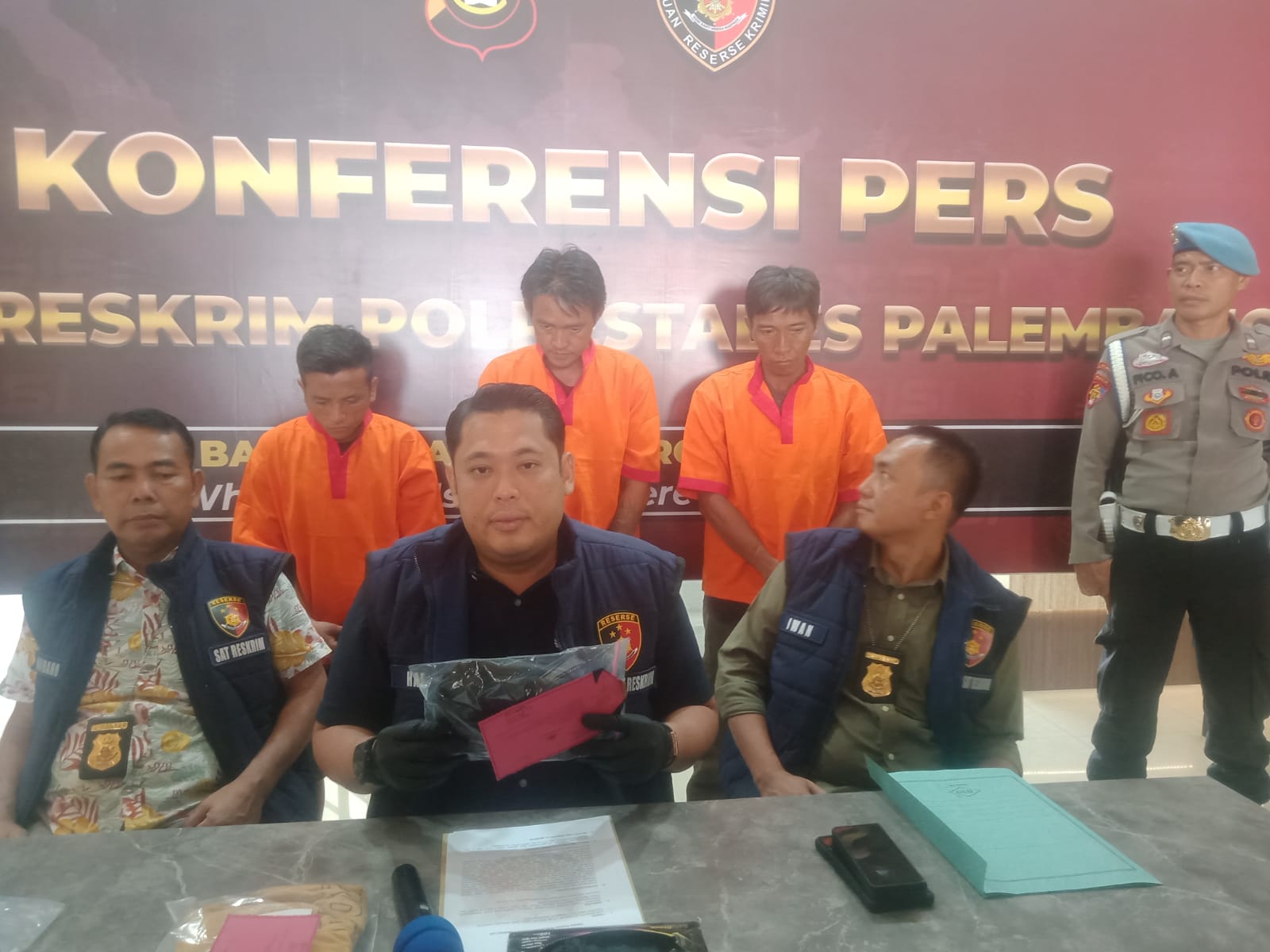 Tiga Pelaku Penodongan Sopir Bus Wisata Asal Riau di Monpera Palembang Ditangkap, Begini Perannya
