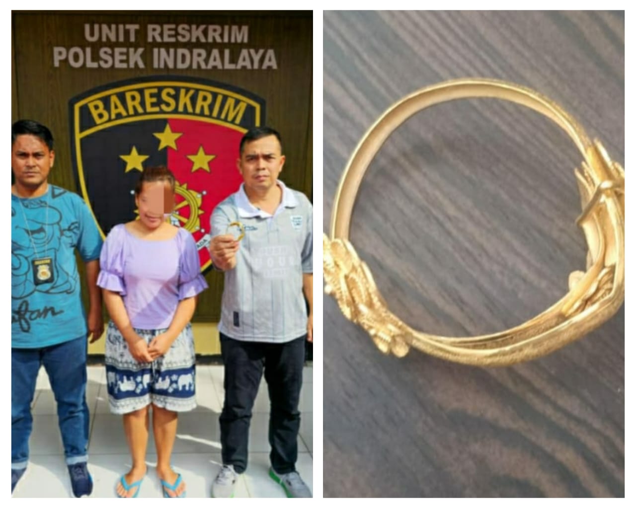 Kabag Perekonomian Pemkab Ogan Ilir Polisikan ART, Gegara Curi Gelang Emas Senilai Rp 20,5 Juta Miliknya