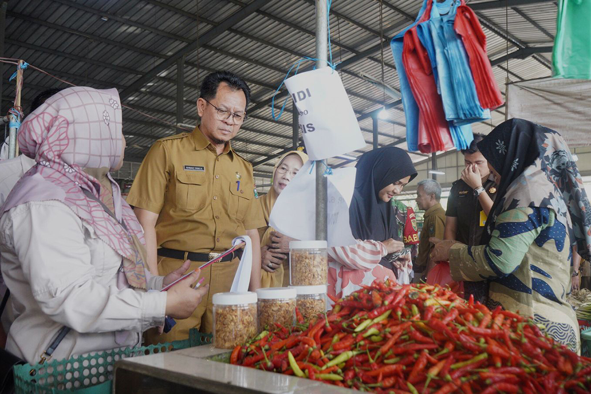 Pemkab Muara Enim Tekan Inflasi, Gelar Operasi Pasar Murah Akhir Mei