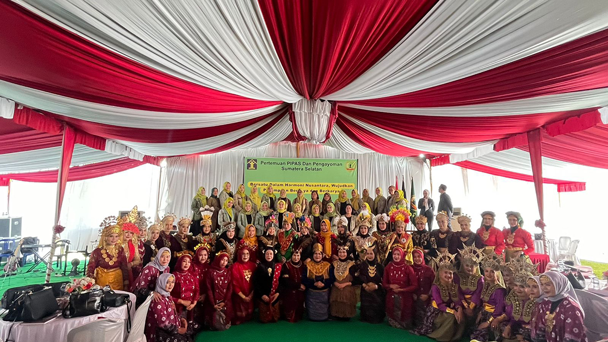 Perlombaan Medley Lagu Daerah Meriahkan Pertemuan Paguyuban PIPAS dan Pengayoman Sumsel di Lapas Banyuasin