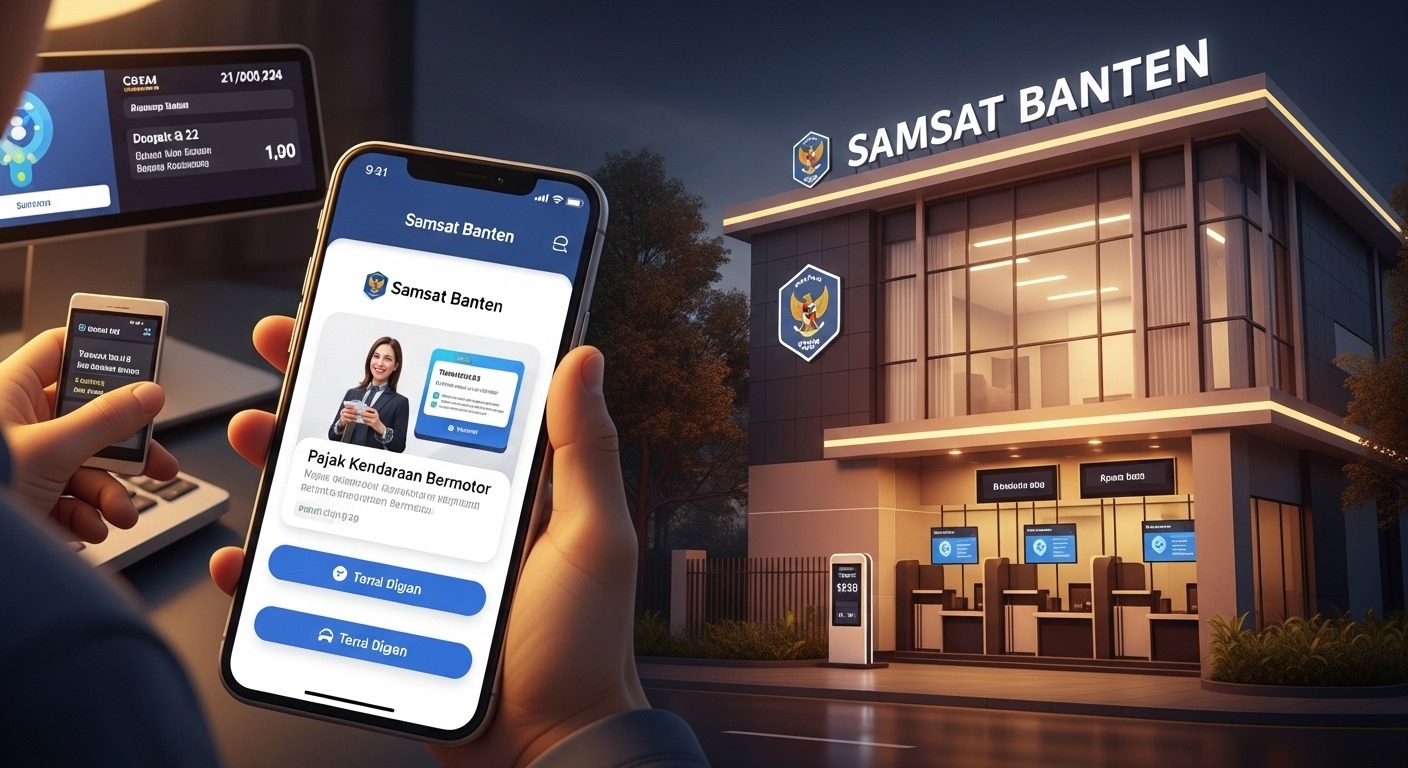 Pajak Kendaraan Banten 2026 Terbaru! Cara Cek, Bayar Online, dan Info Denda yang Wajib Tahu