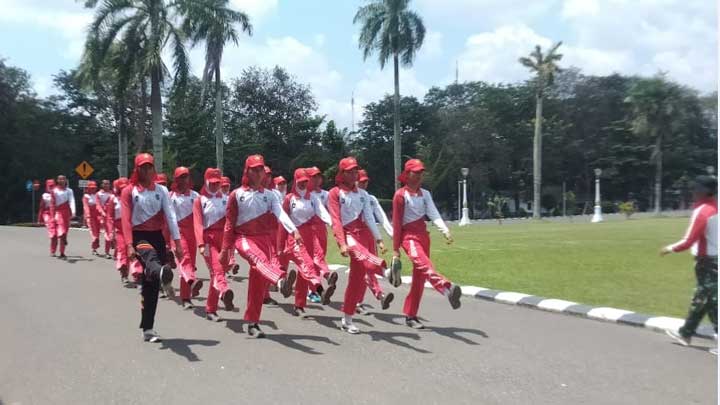 Paskibraka Latihan, Pembagian Tugas Masih Diseleksi