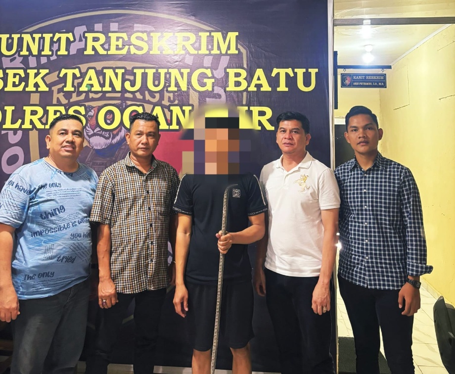 Aniaya & Ancam Kakak Kandung dengan Linggis, Pria di Tebedak Ogan Ilir Terpaksa Diamankan Polsek Tanjung Batu