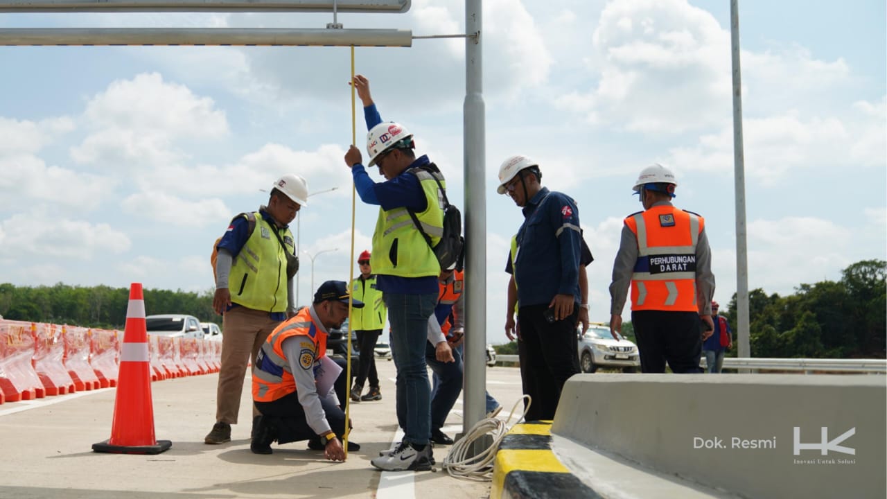Tol Tempino-Ness Laksanakan Uji Laik Fungsi & Operasi, Garapan HK Ini Siap Percepat Mobilitas di Sumatera