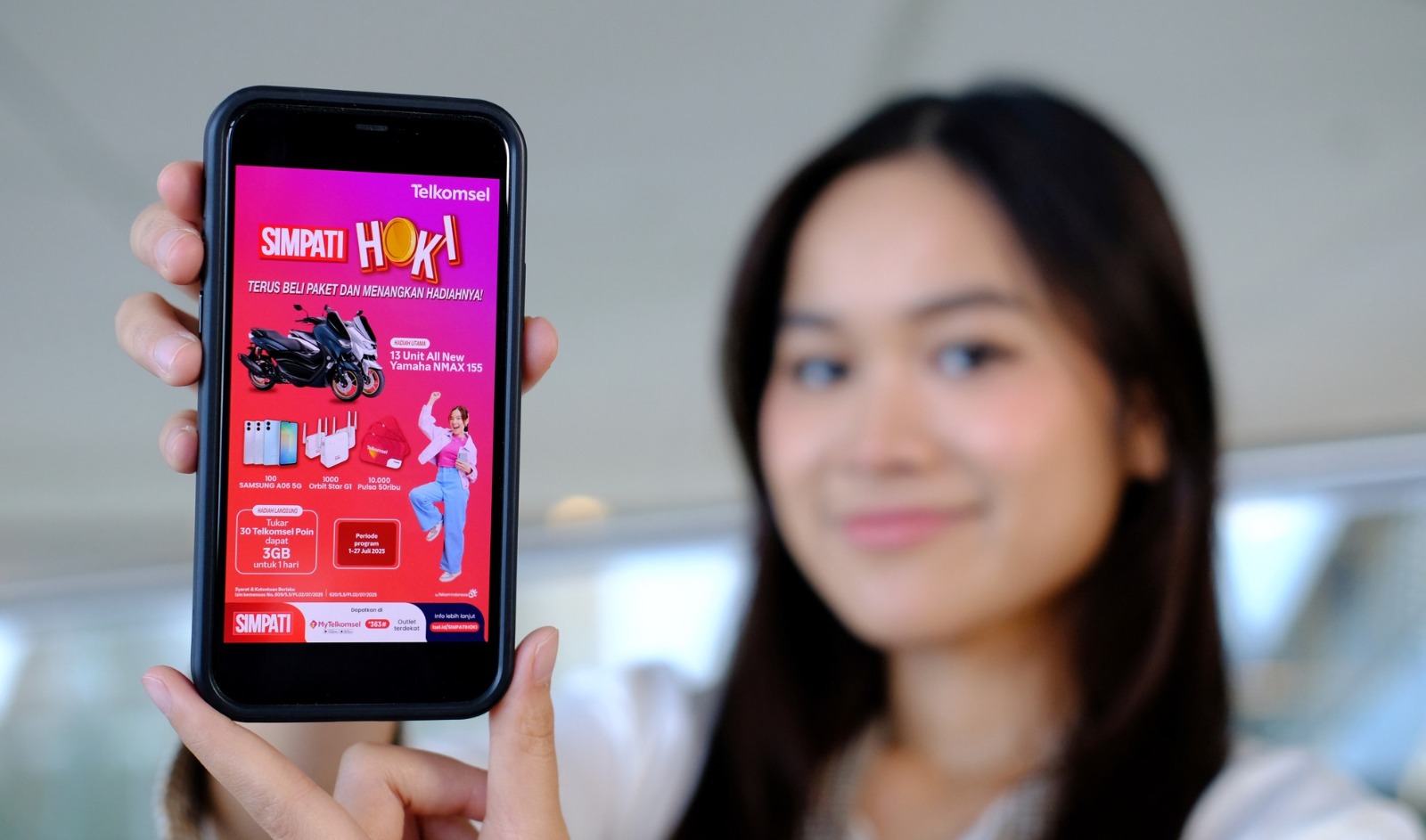 Telkomsel Hadirkan Program Undian SIMPATI HOKI Berhadiah Miliaran Rupiah untuk Pelanggan Setia!